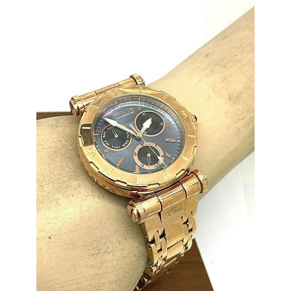 Invicta Women's Watch 24429 Subaqua Rose Gold Tone Stainless Quartz MOP Dial - Picture 4 of 12